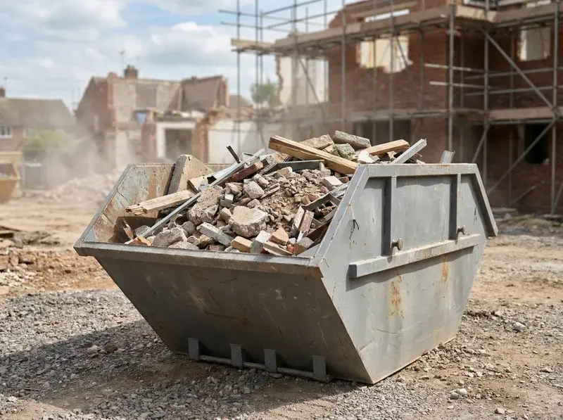 Alquiler de contenedor escombros al mejor precio.