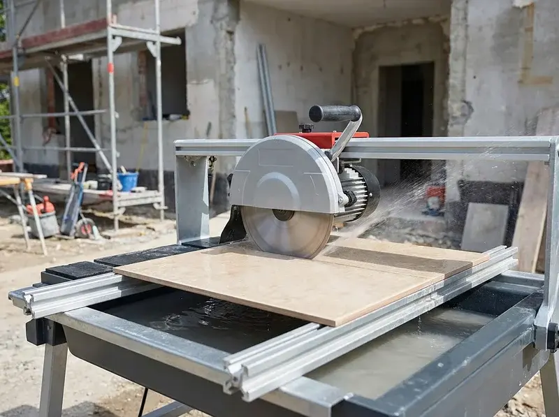 Cortadora de azulejo eléctrica de alquiler para reformas and alicatados