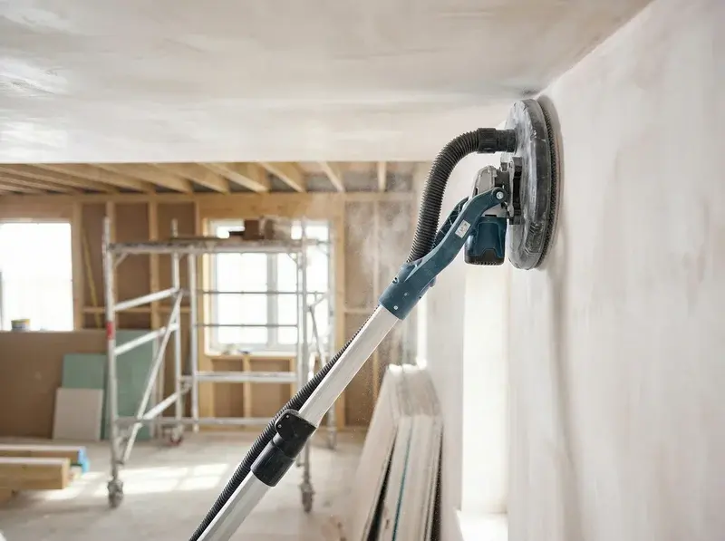 Lijadora de cuello largo de alquiler para paredes and techos en reformas