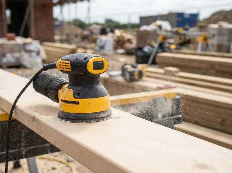 Lijadora orbital eléctrica de alquiler para acabados en madera and reformas