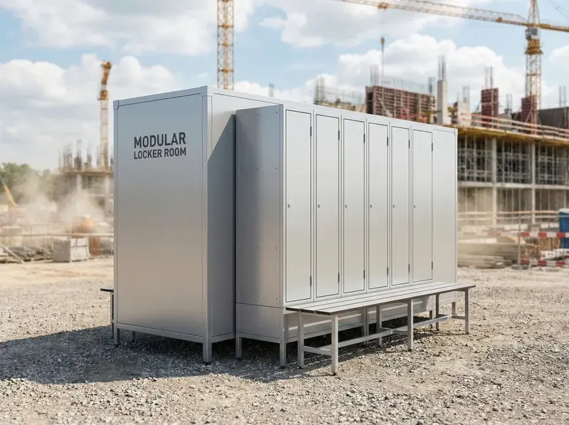 Alquiler de módulo vestuario al mejor precio.