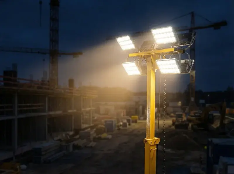 Alquiler de torre de iluminación led al mejor precio.